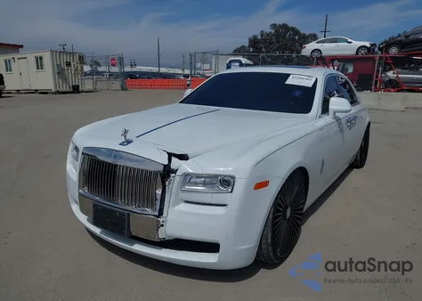 2014 Rolls-Royce Ghost z USA, uszkodzony, nr VIN SCA664S59EUX52800